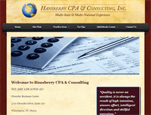 Tablet Screenshot of hansberrycpa.com